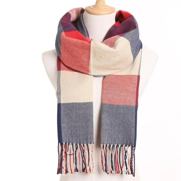 Women’s Winter Solid Scarf Warm Casual Fashion Wrap