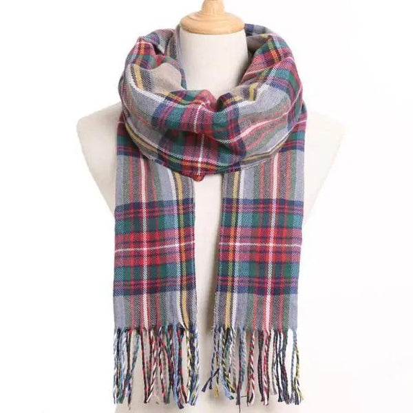 Women’s Winter Solid Scarf Warm Casual Fashion Wrap